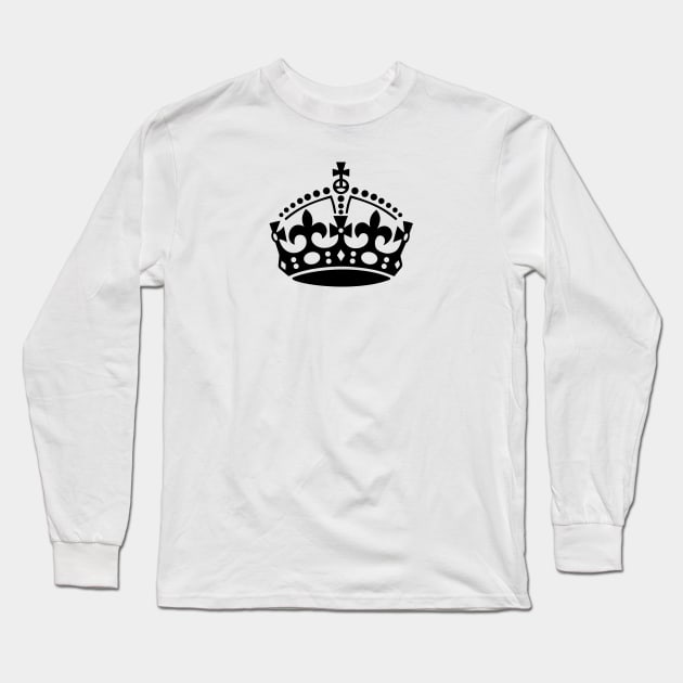 Keep Calm Long Sleeve T-Shirt by PAVOCreative